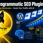 Top 5 Programmatic SEO Plugins for WordPress in 2026 featuring PageForge