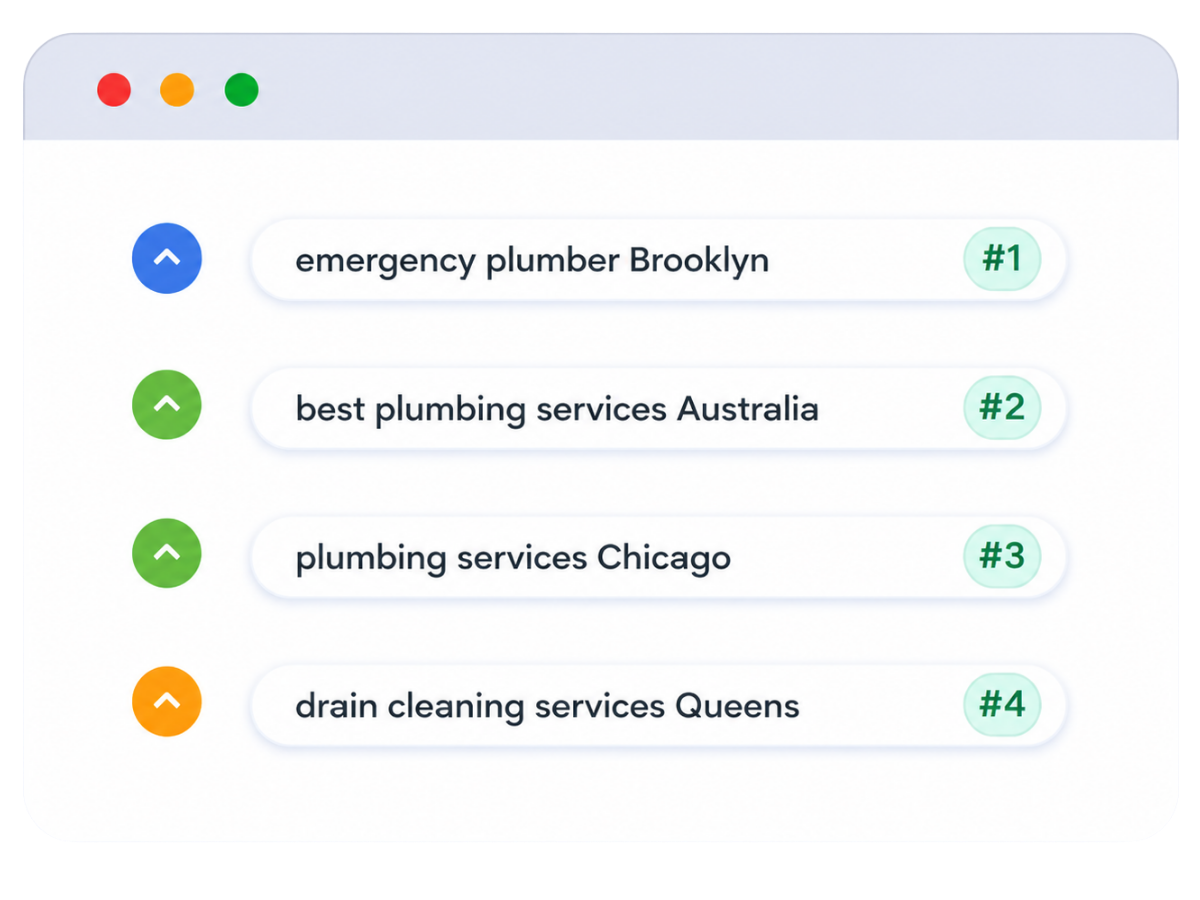 Own every local & long-tail search